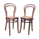 Pair of bistro chairs