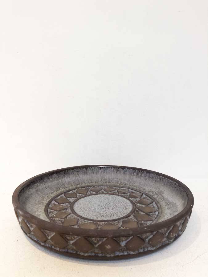 Scandinavian ceramic decorative plate – 1970s