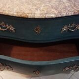 Louis XV curved dresser 2 drawers