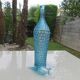 Large Empoli bottle, diamond point, Italy, 60s 70s