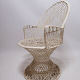 Set of four garden chairs 1960s.