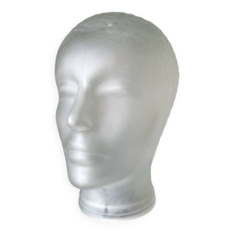 Frosted glass hat head