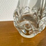 Vase / soliflore en verre épais