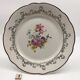 6 flat plates "Digoin Sarreguemines" model Arabesques