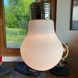 Bulb pendant light. Giant bulb by Ingo Maurer.