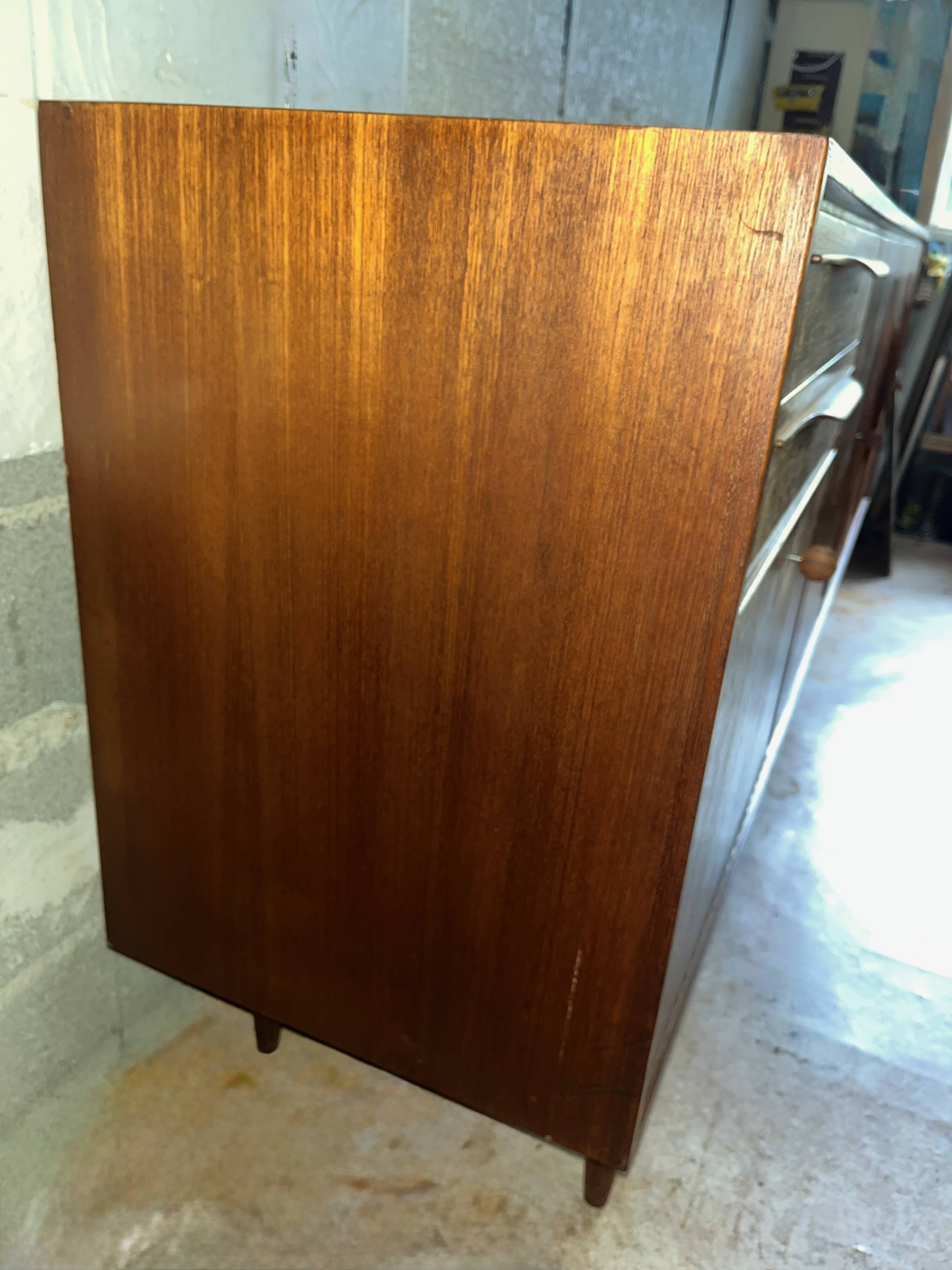 Vintage Swiss Teak Enfilade