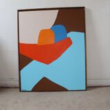 In your arms original painting on frame 100x80cm by Bodasca