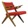 Danish vintage armchair by Arne Hovmand Olsen in OAK, 1960s