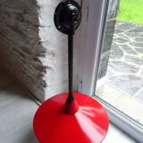Hanging metal lantern and opaline 60s