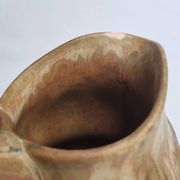 Art Deco pitcher in flamed sandstone from Denbac, Vierzon
