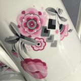 Théière cafetière et crémier porcelaine Limoges art déco