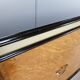 Art Decò Sideboard in Mahogany and Maple with Black Glass and Brass Finishi