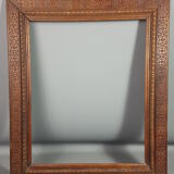 Old carved wood frame for orientalist painting 64.4x54.4 cm, leafing 50.6x40.5 cm SB