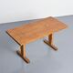Dining table for the Arcs, France, around 1975.