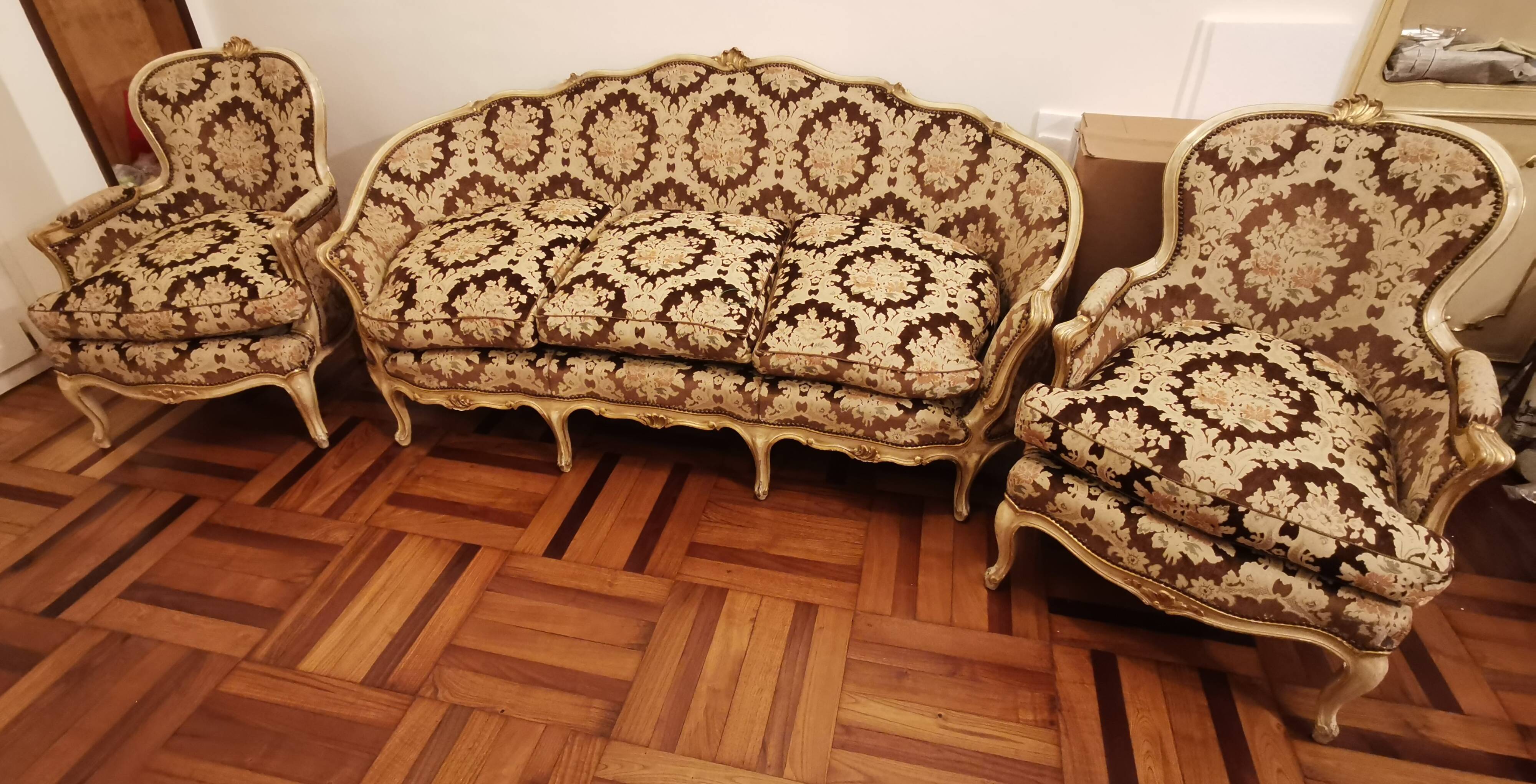 Baroque style salon - bertoni manufacture (it)