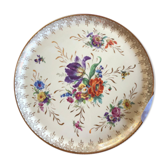 Cheese or cake tray and knife 1960