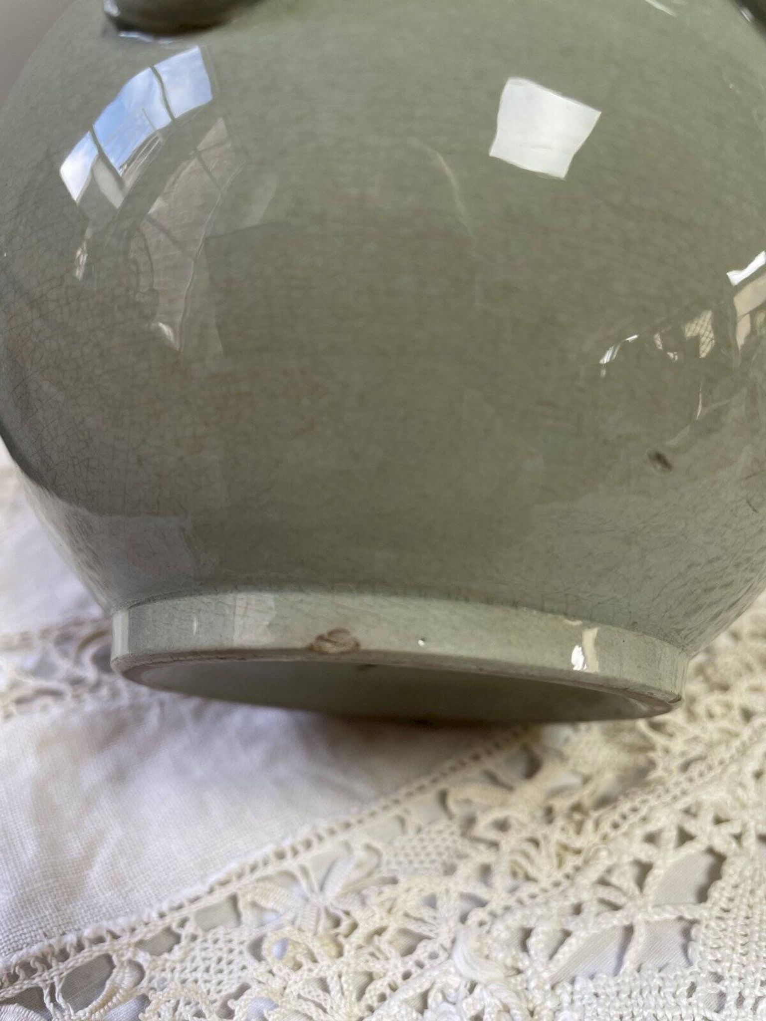 Old sugar bowl Sarreguemines