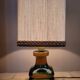Old vintage design ceramic lamp from the 70s CARI ZALLONI for Steuler