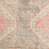 3x12 rustic red turkish runner rug, 88x364cm