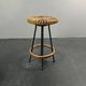 Midcentury Dutch rattan bamboo bar stools by Rohé Noordwolde, 1950s
