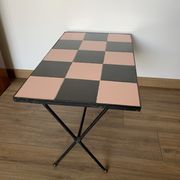 Table basse damier