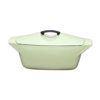 Cocotte jaune Raymond Loewy Le Creuset