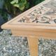 Beautiful pair of antique marquetry bedside tables.