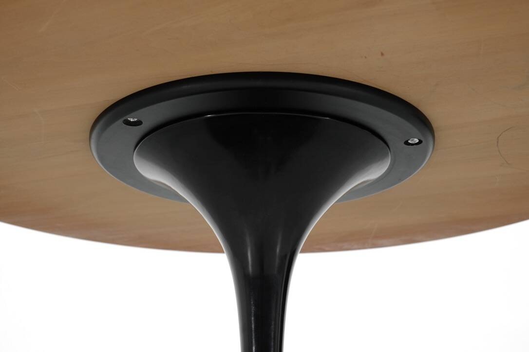 Wooden “Tulip” table by Eero Saarinen for Knoll International, USA 1958.