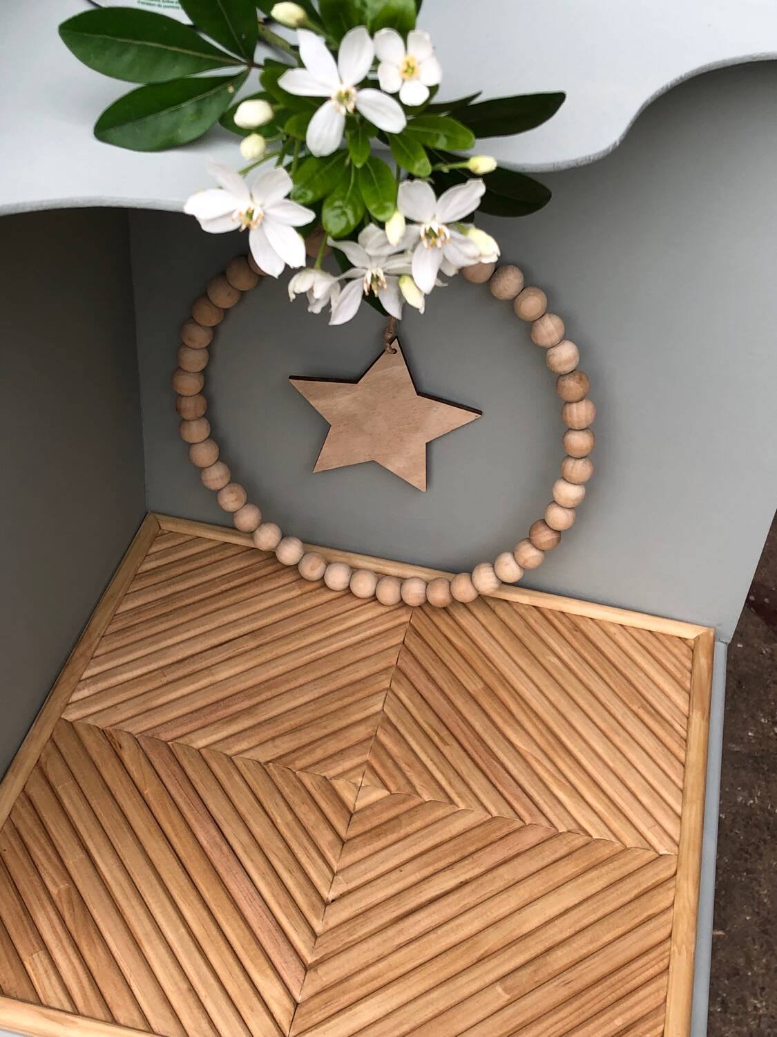 Vintage asymmetrical wardrobe