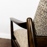 Pair of restored vintage GFM-64 armchairs by Edmund Homa, 1960s