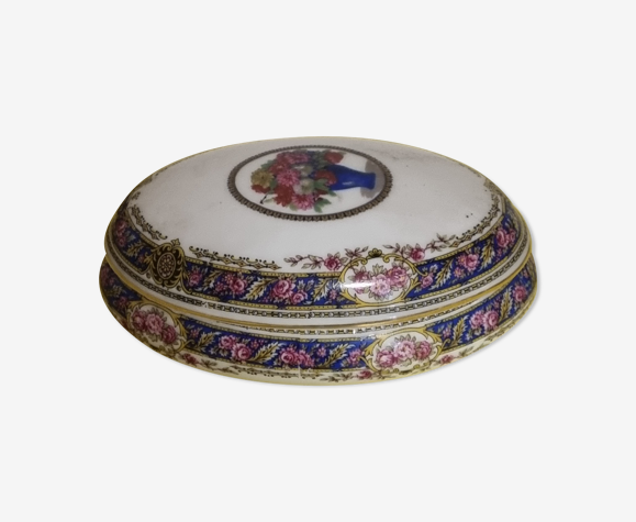 Bonbonnière vintage porcelaine de limoges