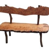 Old Brutalist Bench