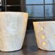 Duo De 2 cache-pot vintage en nacre