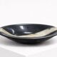 Ceramic plate – black with natural shading