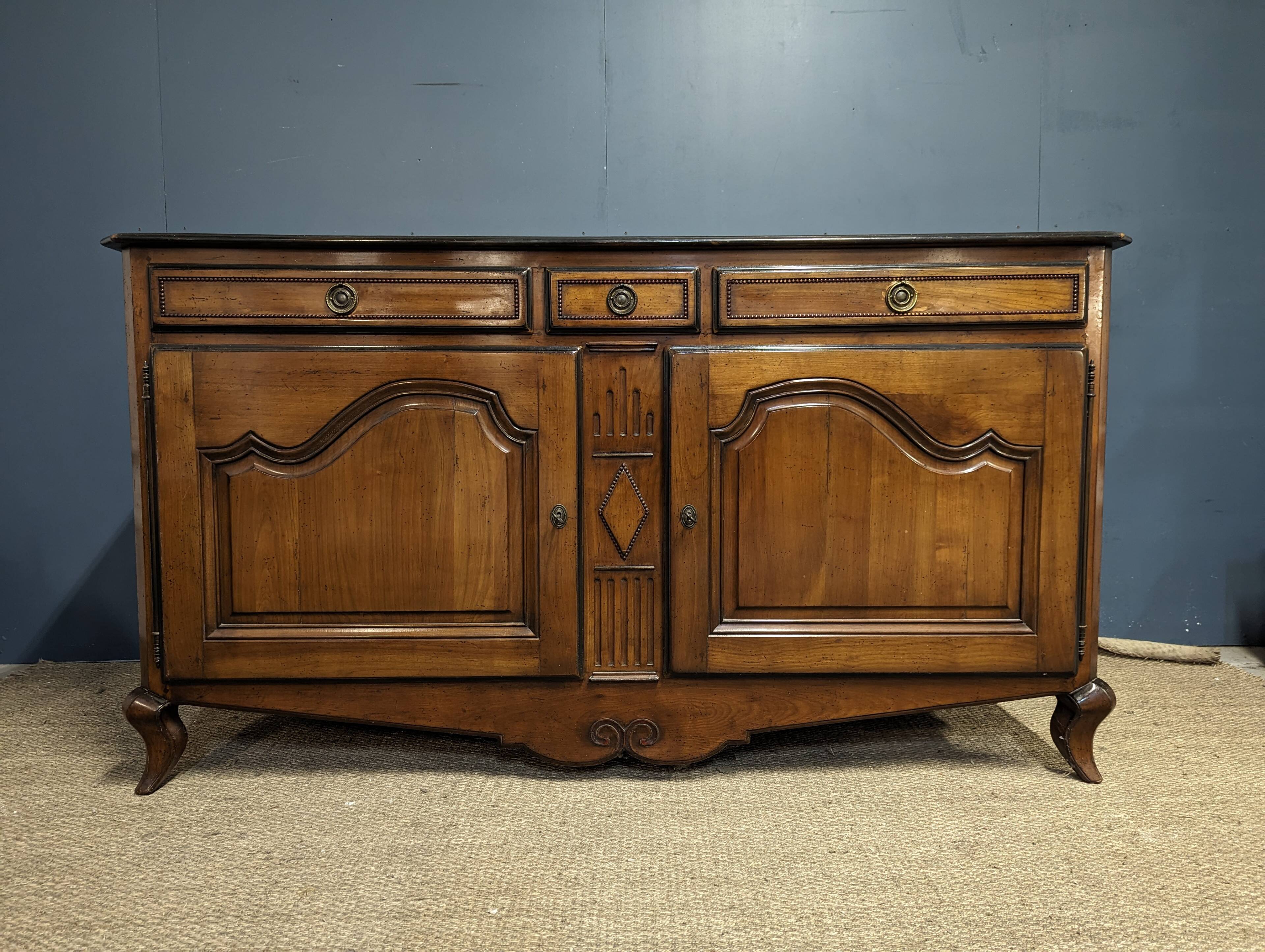 Provencal-style cherrywood sideboard