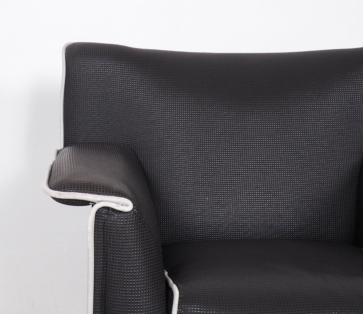 B&B Italia Lauriana black lounge chair, 1970s