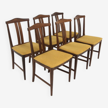 Set of 6 Scandinavian rosewood chairs, Sweden, 1960