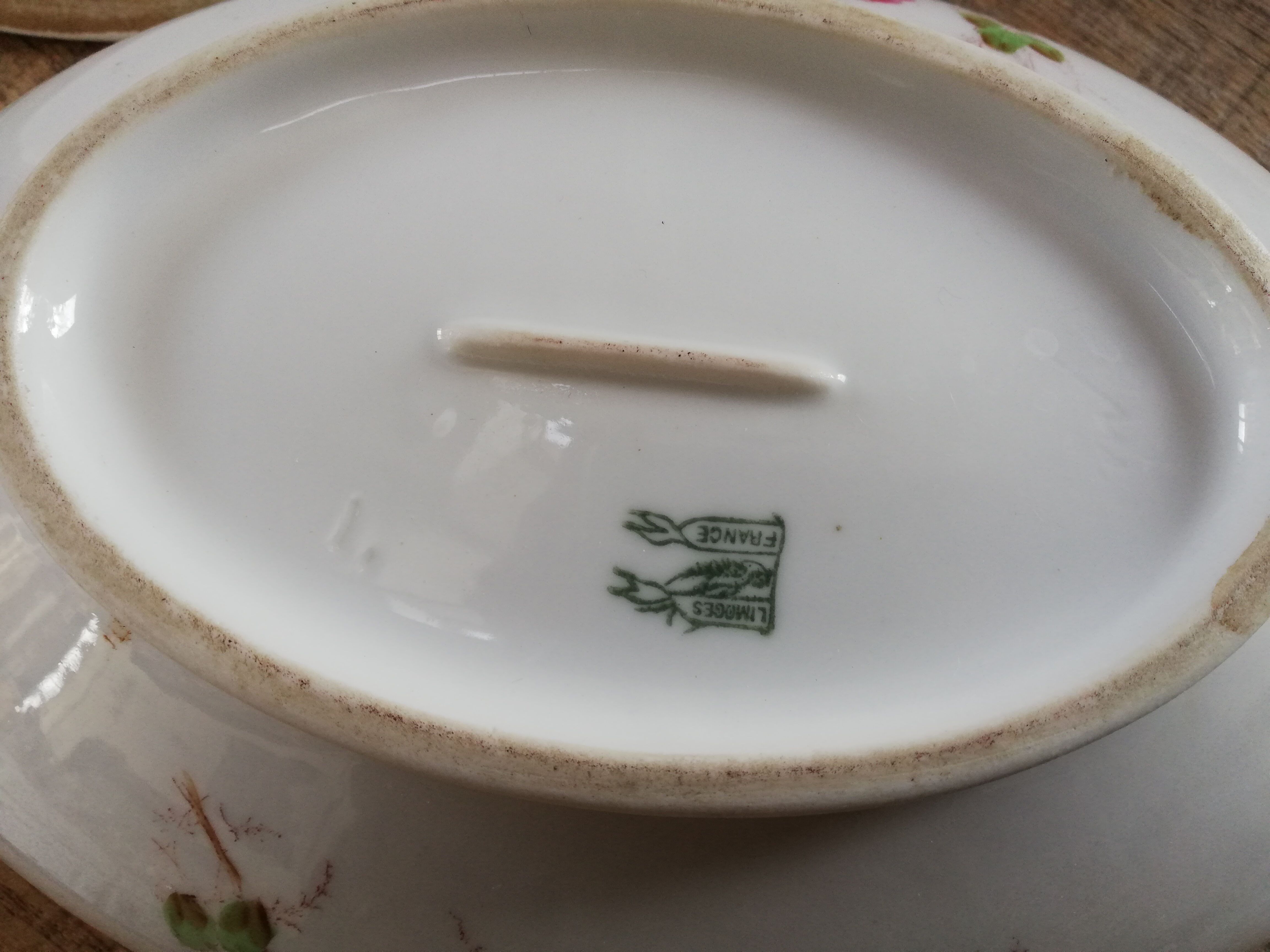 Soupière porcelaine de Limoges