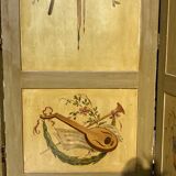 Paravent peint à la main 1910 art nouveau