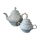 White porcelain teapot brand Rosenthal