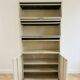 Vintage industrial metal storage furniture