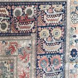 Tapis ancien turc panderma finement 120x177 cm