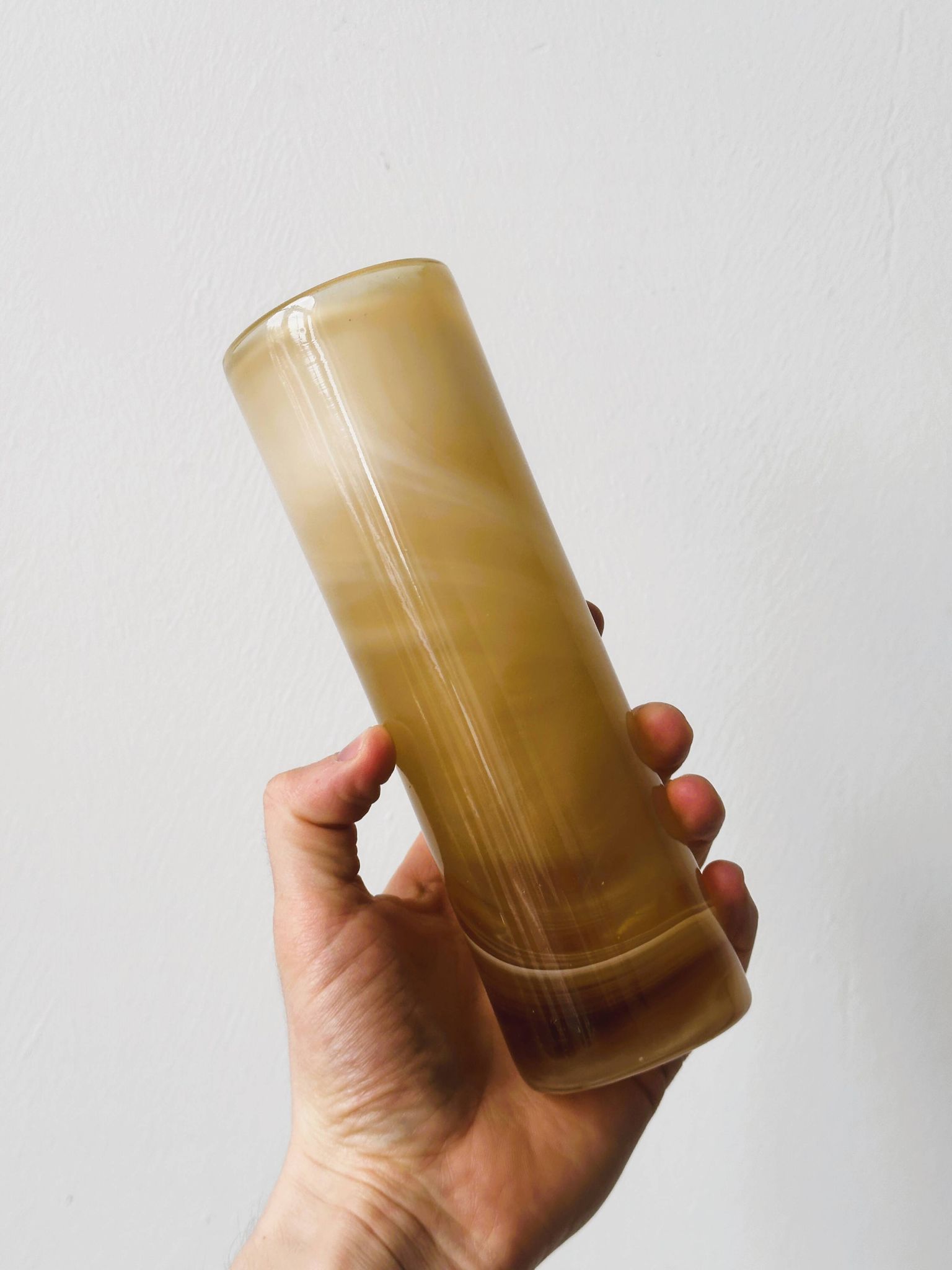 Vase en verre soufflé Maure Veil