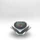 Murano Bowl V. Nason & C. Geometric Smoke 15cm 1.17kg