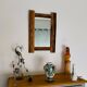 Miroir en bois recyclé