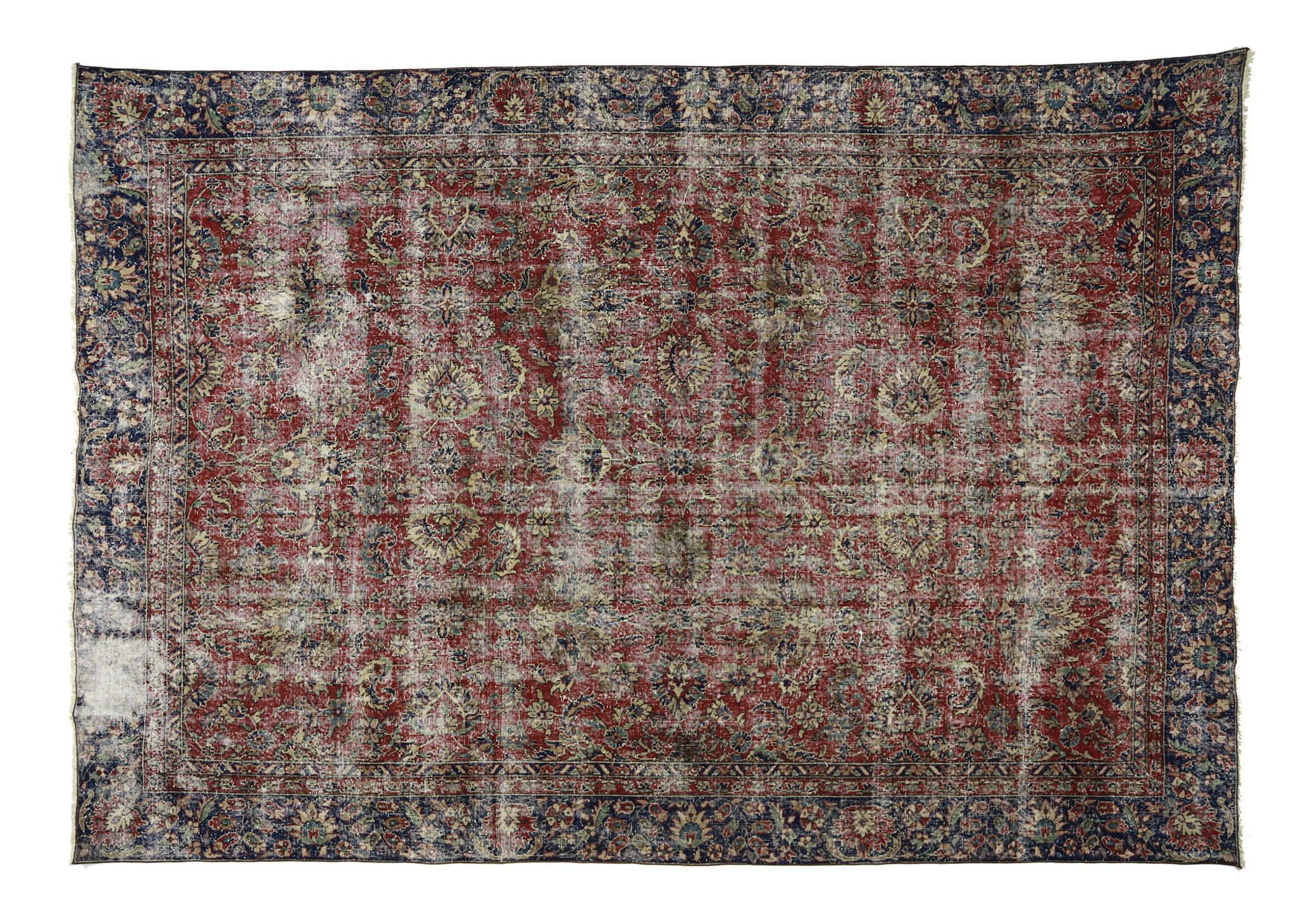 Tapis vintage anatolien fait main 336 cm x 246 cm