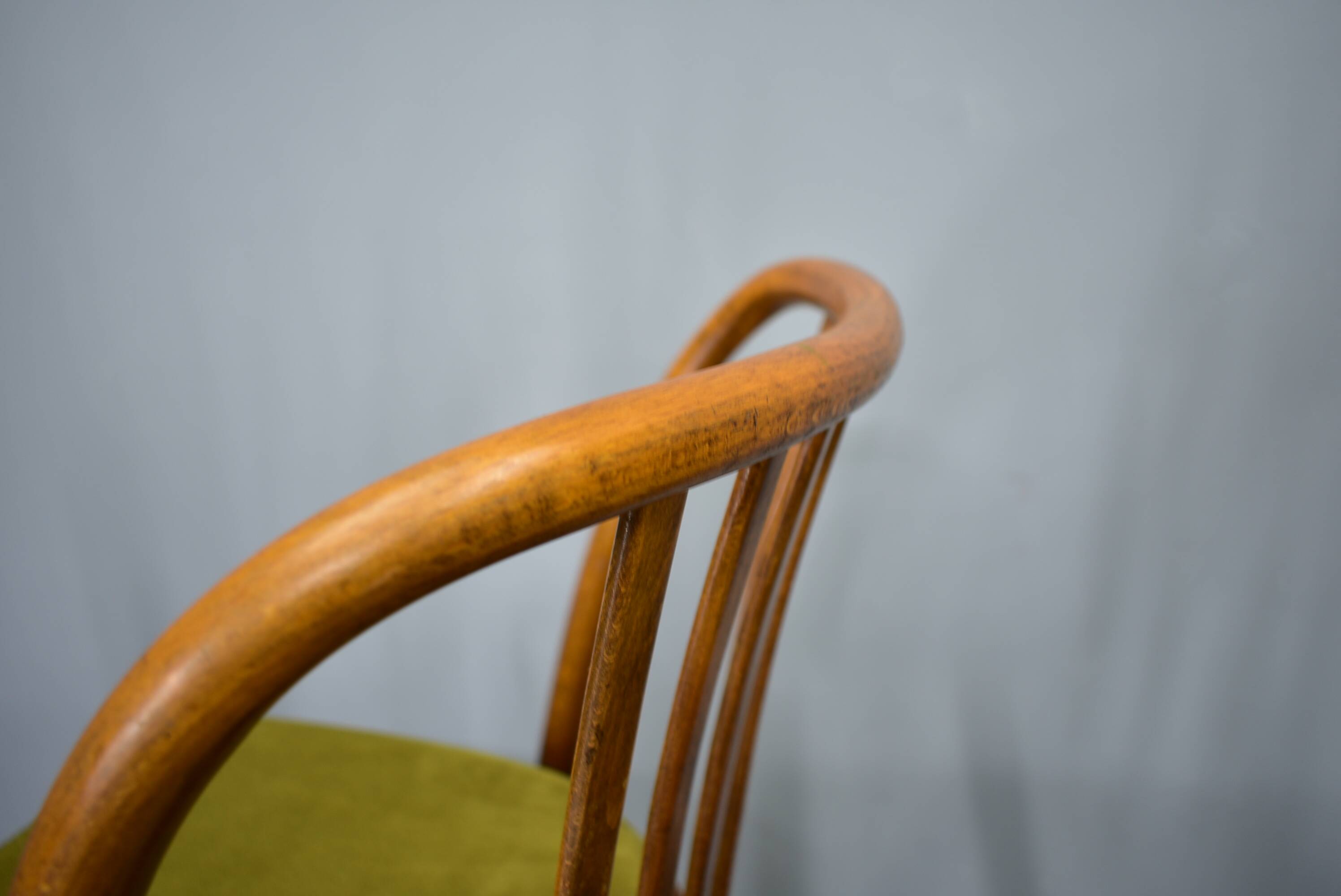 1960s Antonin Suman beech dining chairs, set of 4