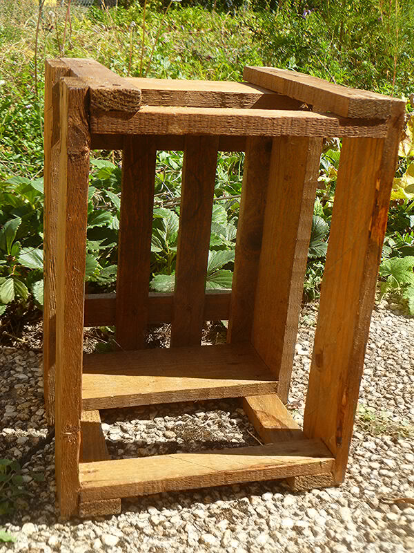 the CAULIER brewery wooden crate