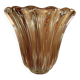 Vase tulipe en verre style D'Avesn