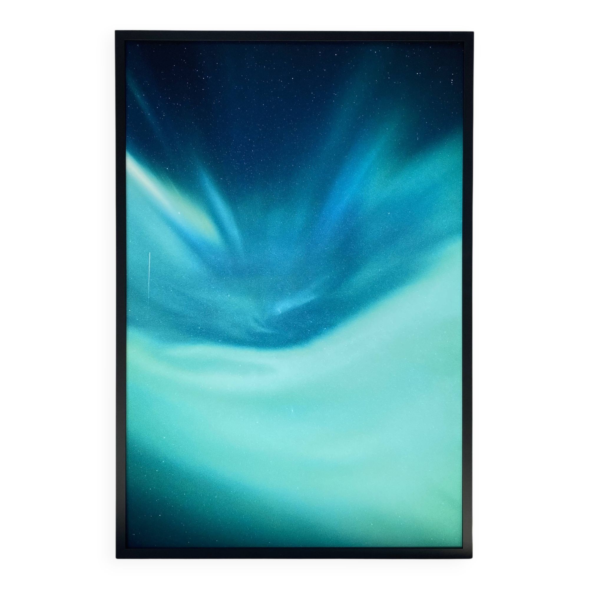 Fine Art Print – Aurora Borealis and Orionid Meteor | Night Photography